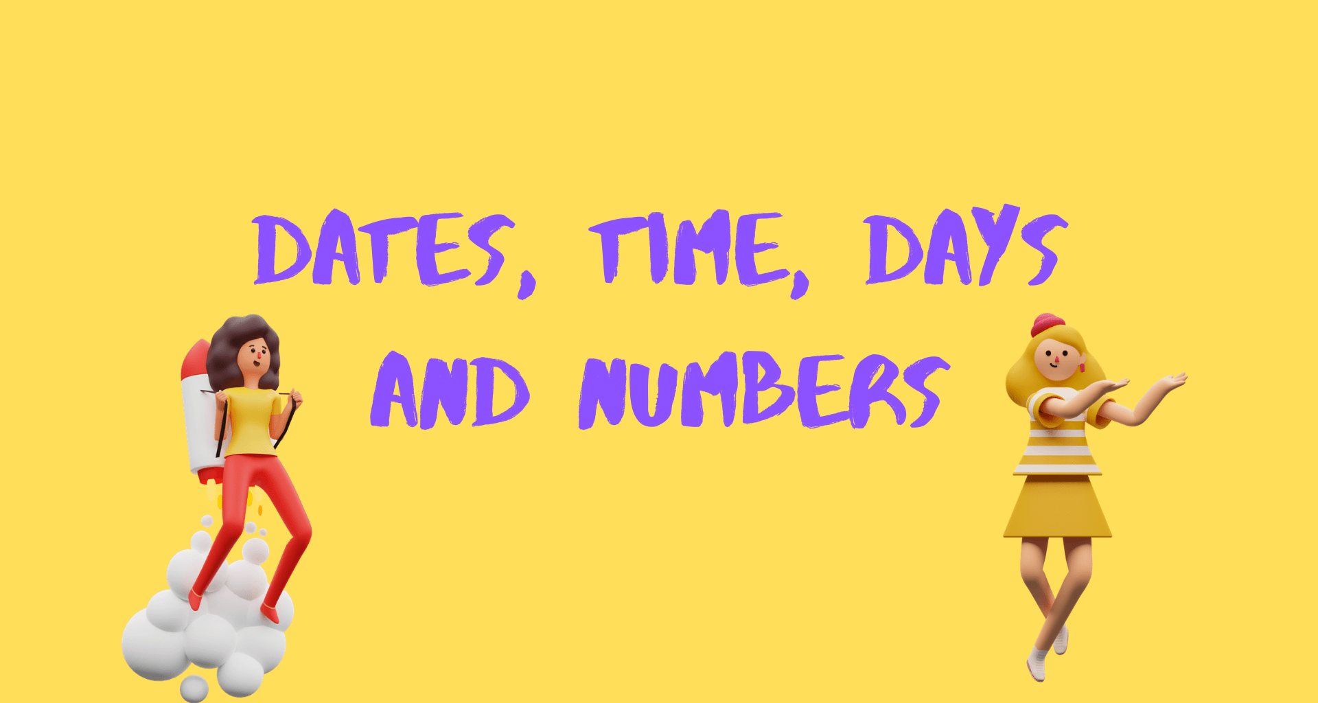 German dates, time, and numbers reference chart