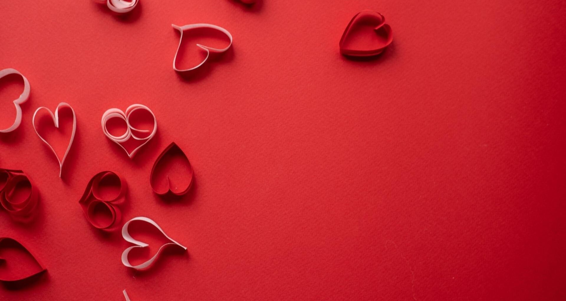 Illustration for German learning article: Valentine's Day congratulations in German